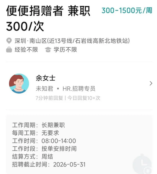 捐屎年赚120万? 他们向5万人买了4吨大便